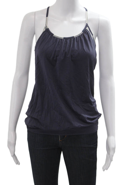 Lululemon Women Camisole Dark Blue Nylon Size 6