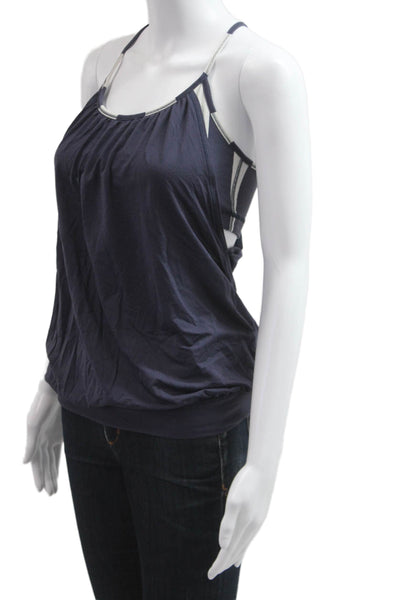 Lululemon Women Camisole Dark Blue Nylon Size 6