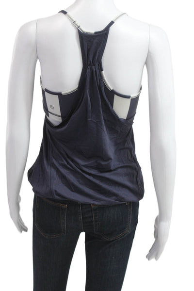 Lululemon Women Camisole Dark Blue Nylon Size 6