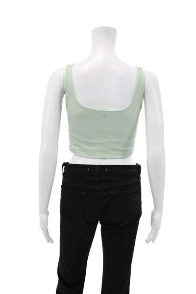 All Access Womens Pullover Sports Bra Mint Green Size Small