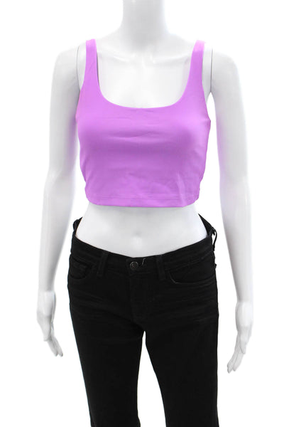 All Access Womens Pull On Sports Bra Lavender Size Small