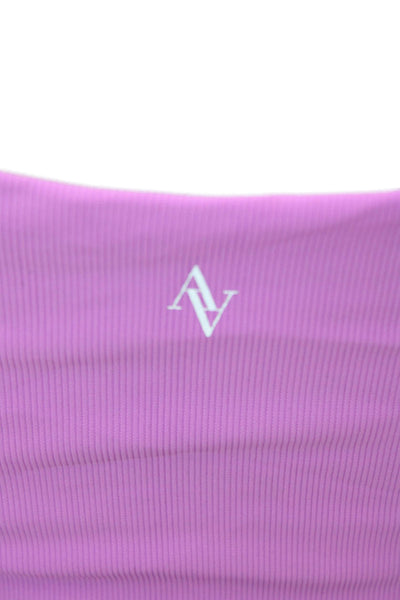All Access Womens Pull On Sports Bra Lavender Size Small