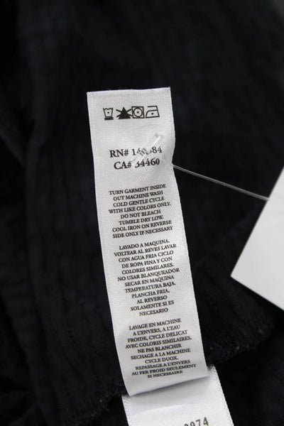 Koral Women Cropped Tank Black Sleeveless Size M