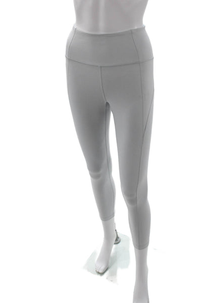 Girlfriend Collective Women Gray Ankle Leggings Size S