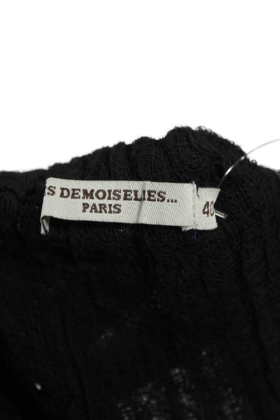 Mes DeMoiselles Paris Women Shift Black Dress Size 40