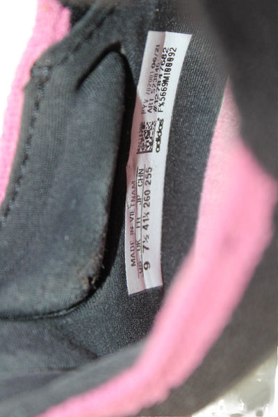 Adidas Womens Lace Up Knit Ultra Boost Low Top Running Sneakers Black Size 9