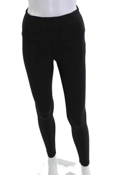 Lululemon Womens Ankle Jeggings Black Nylon Blend Size 6