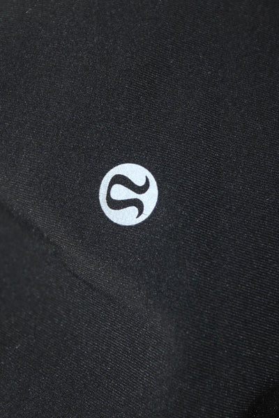 Lululemon Womens Ankle Jeggings Black Nylon Blend Size 6