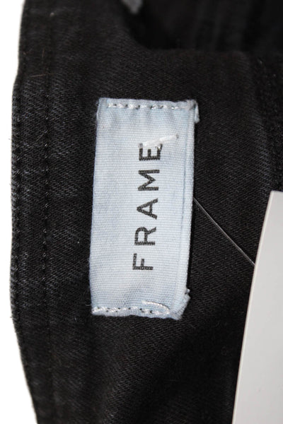 Frame Womens Black Mid Rise Jeans Size 2