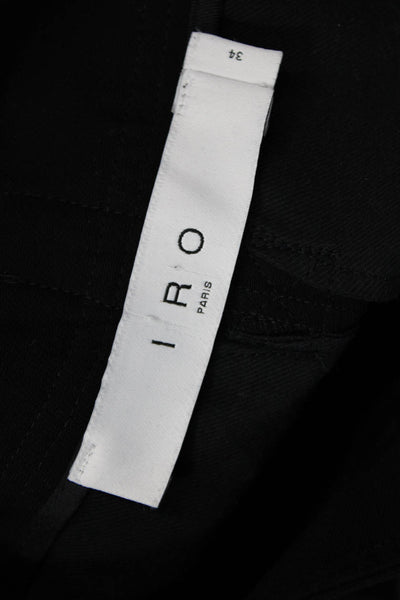 IRO Womens Ankle Dress Pants Black Size 34