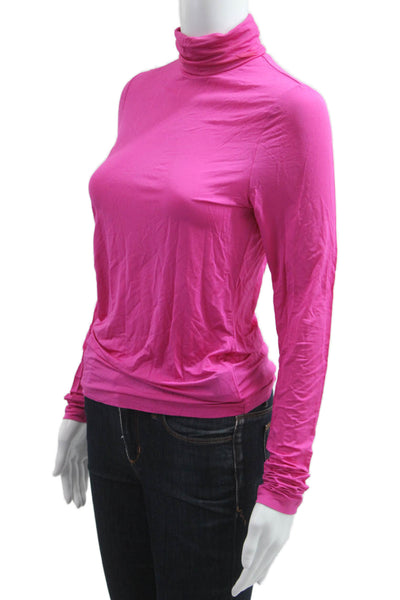 Stockholm Atelier & Other Stories Women Turtleneck Long Sleeve Top Pink Size 4