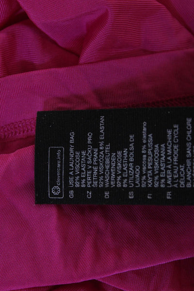 Stockholm Atelier & Other Stories Women Turtleneck Long Sleeve Top Pink Size 4