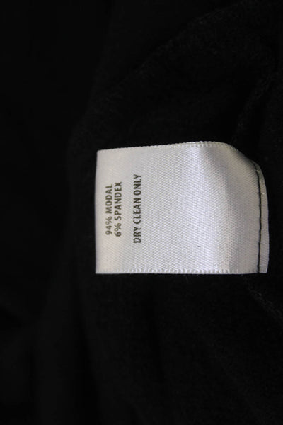Bailey 44 Women Black Long Sleeve Designer Sweatshirt Modal Spandex Size L