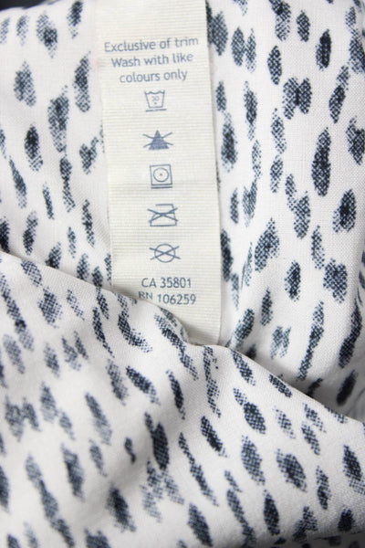 Lululemon Women Cropped Jogger Pants White Animal Print Size 6