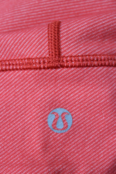 Lululemon Womens Capri Cropped Leggings Red Size 4