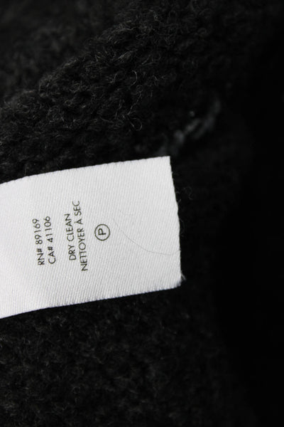 Derek Lam 10 Crosby Unisex Fair Isle Turtleneck Pullover Black Size XS