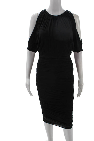 Bailey 44 Women Bodycon Sheath Dress Black Rayon Spandex Size XS