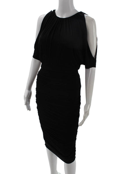 Bailey 44 Women Bodycon Sheath Dress Black Rayon Spandex Size XS