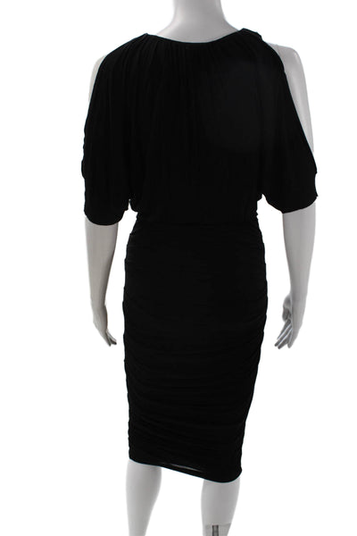 Bailey 44 Women Bodycon Sheath Dress Black Rayon Spandex Size XS