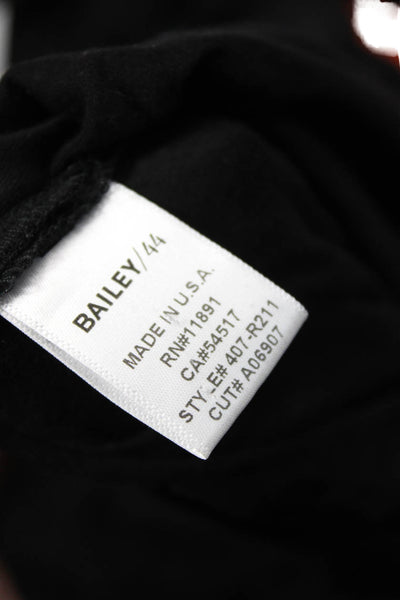 Bailey 44 Women Bodycon Sheath Dress Black Rayon Spandex Size XS