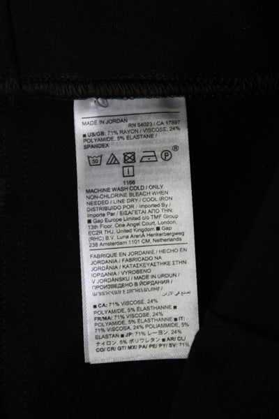 BR Womens Ankle Cropped Dress Pants Black Size S