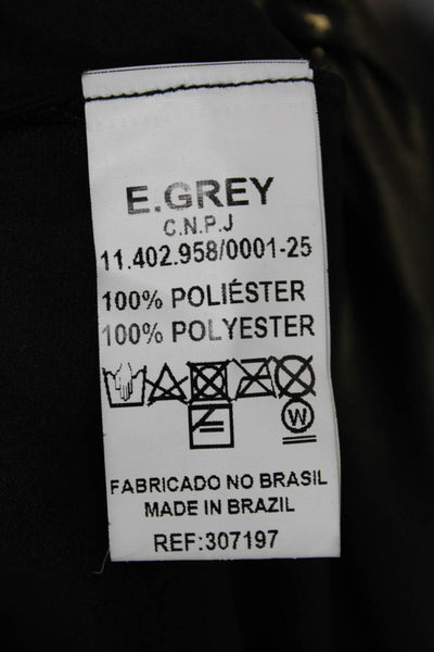 Egrey Womens Dress Pants Brown Polyester Petite Size XS