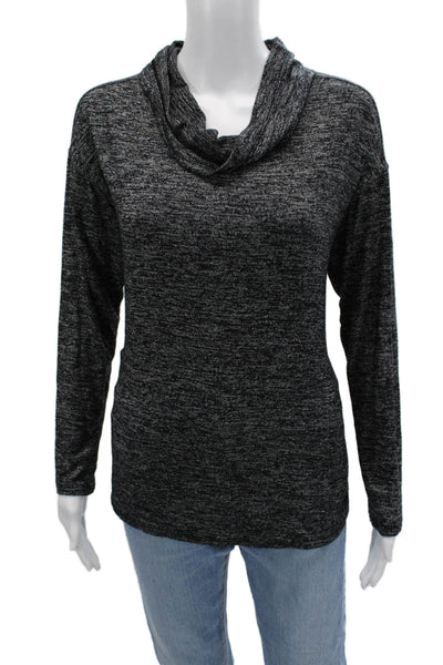 Calvin Klein Unisex Pullover Sweater Dark Gray Mock Neck Long Sleeve Size S