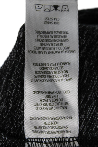 Calvin Klein Unisex Pullover Sweater Dark Gray Mock Neck Long Sleeve Size S