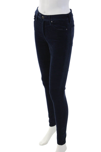 AG Adriano Goldschmied Womens Skinny Jeggings Dark Blue Size 26