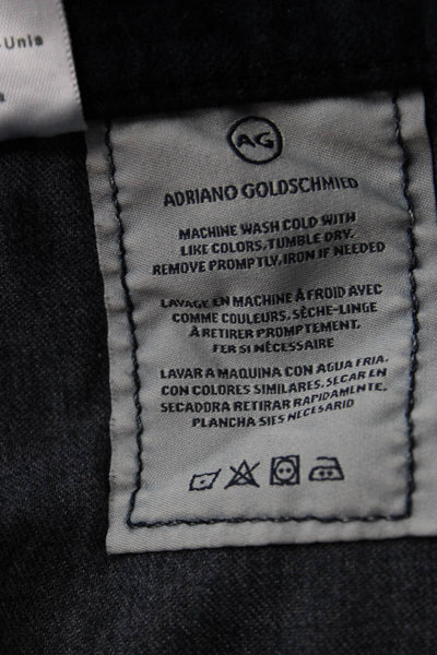 AG Adriano Goldschmied Womens Skinny Jeggings Dark Blue Size 26