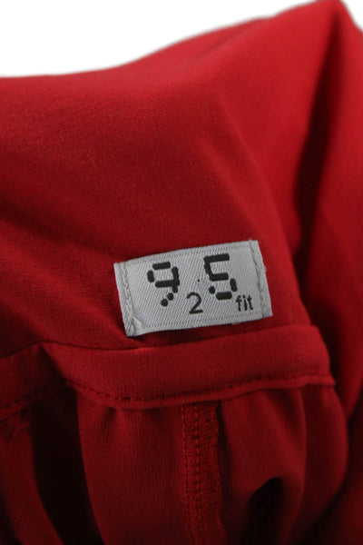925 Fit Womens 90s Windbreaker Jacket Red Drawstring Size S