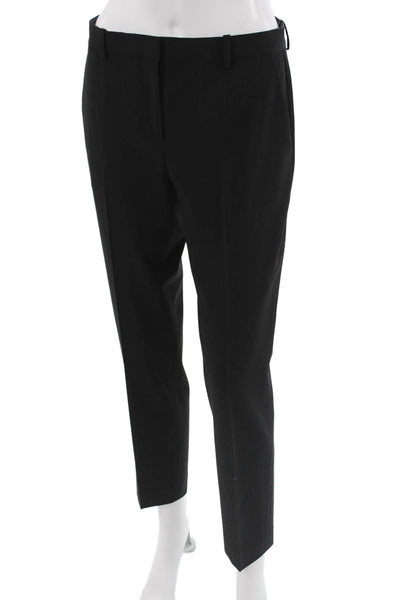 Theory Womens Straight Pencil Skirt Black 90% Cupro Size 2