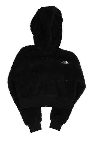 The North Face Boys Long Sleeves Full Zip Bomber Jacket Black Size S
