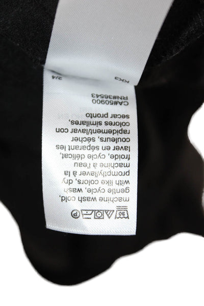Calvin Klein Women Black Basic Sleeveless Tank Round Neck Size M