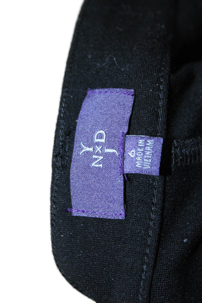 NYDJ Women Black Ankle Dress Pants Size 6