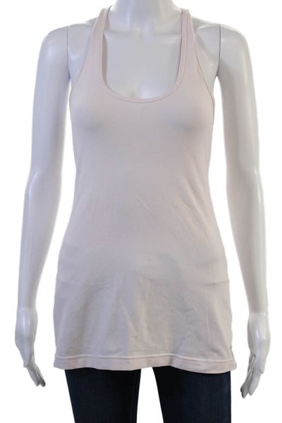 Lululemon Women Basic Tank Beige Nylon Blend Size S