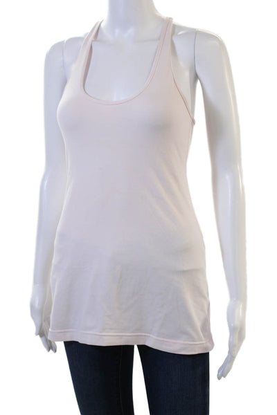 Lululemon Women Basic Tank Beige Nylon Blend Size S