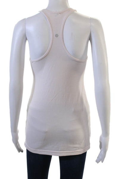 Lululemon Women Basic Tank Beige Nylon Blend Size S