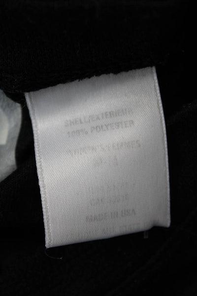 The North Face Womens Basic Black T-Shirt Polyester Long Sleeve Size M