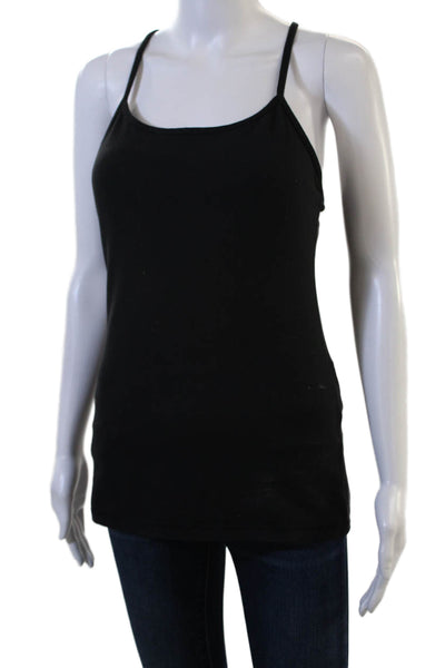 Lululemon Women Black Nylon Blend Sleeveless Camisole Solid Size 8