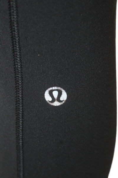 All Access Women Ankle Jeggings Black Nylon Zip Sports Size M