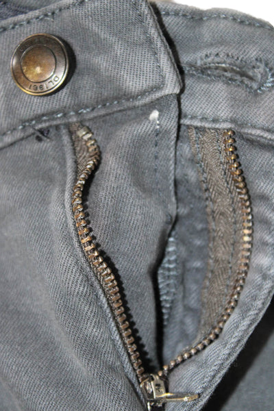 DL1961 Childrens Boys Brady Slim Leg Jeans Grey Cotton Size 12