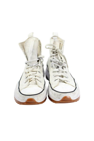 Converse Womens Chuck Taylor Platform All Star Sneakers White Size 9