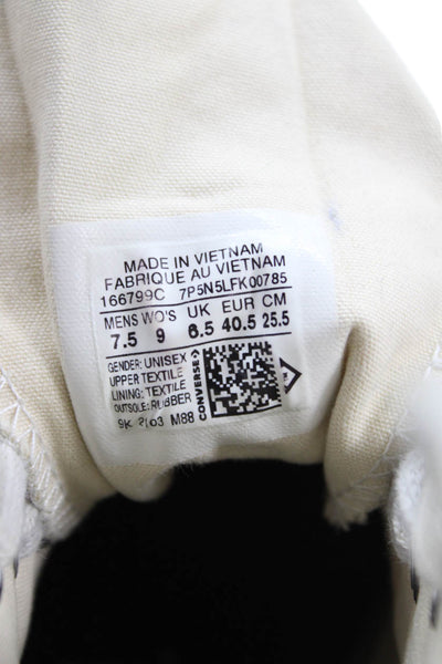 Converse Womens Chuck Taylor Platform All Star Sneakers White Size 9