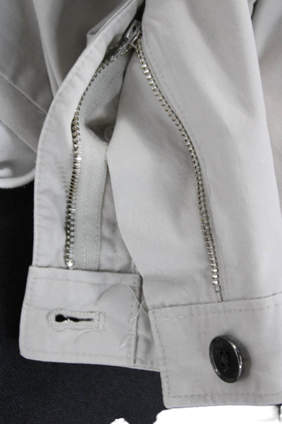 Calvin Klein Mens Cropped Chino Beige Button Closure Size 30