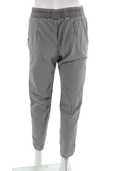 Standard James Perse Unisex Jogger Pants Gray Drawstring Cotton Size 0