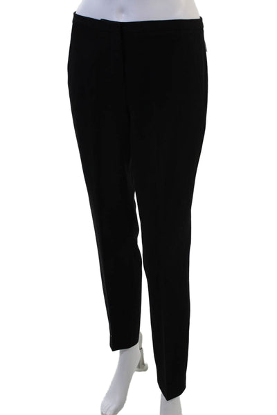 T Tahari Women Ankle Dress Pants Black Solid Size 2