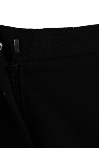 T Tahari Women Ankle Dress Pants Black Solid Size 2