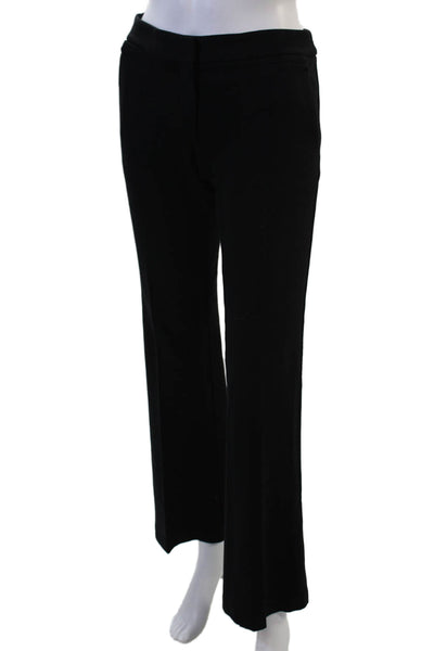 Theory Womens Black Dress Pants Viscose Blend Size 4