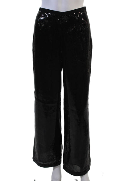 Neiman Marcus Women Dress Pants Black Polyester Hook and Eye Size 4
